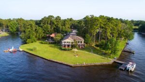 waterfront homes and land for sale